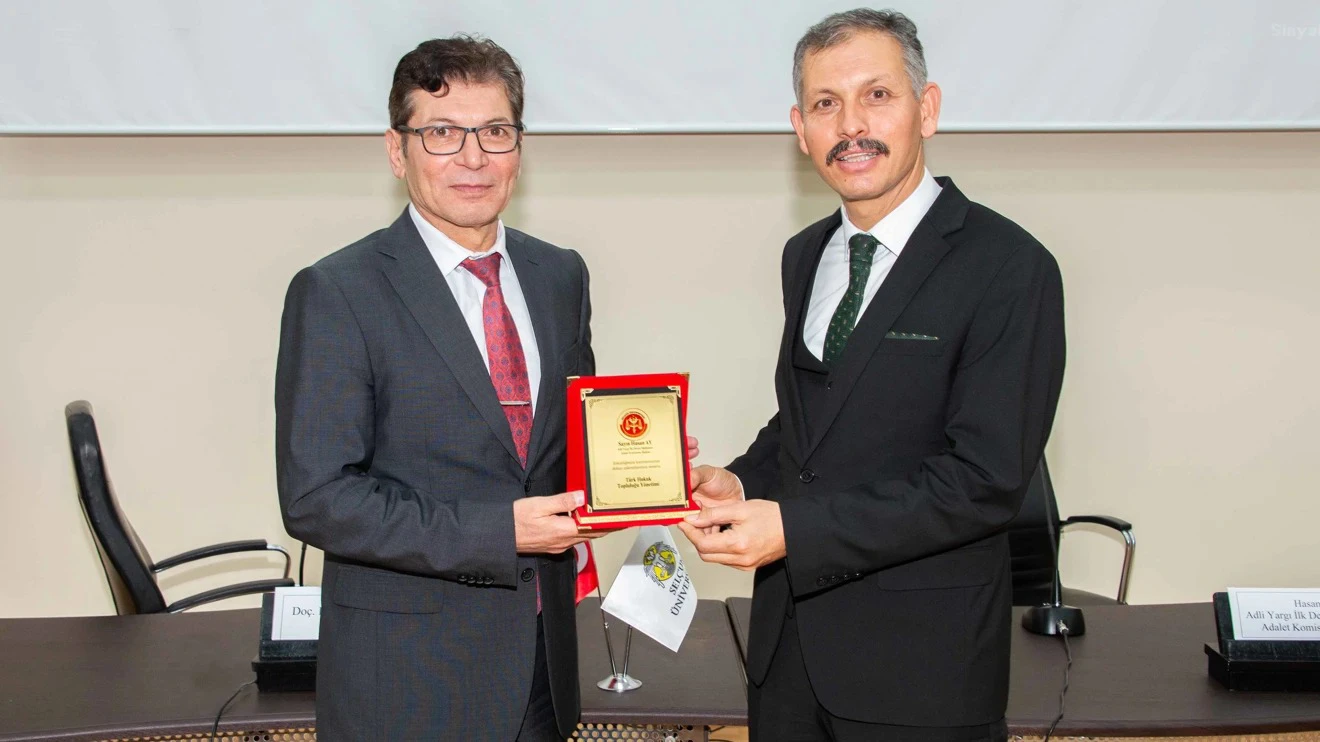 Adalet Komisyonu Başkanı Hasan Ay Fakültemizde 